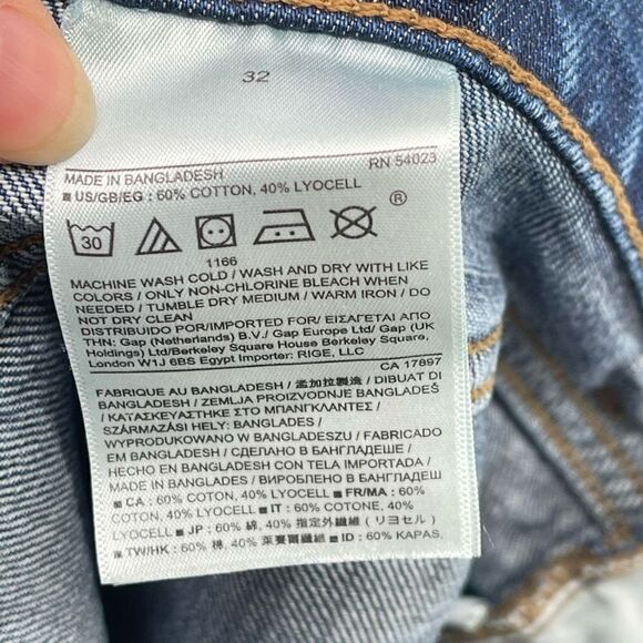 Banana Republic Womens Cropped Flare Jeans Denim Medium Wash Blue Size 32 - Picture 8 of 10